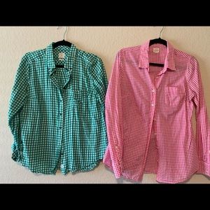 Gingham Button downs